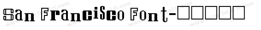 San Francisco Font字体转换